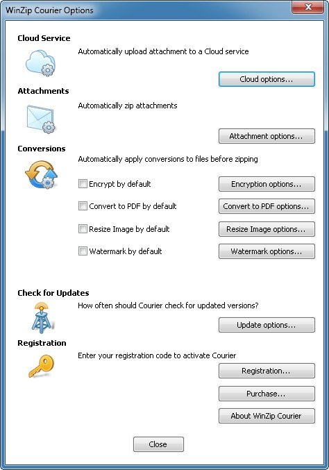 WinZip Courier - Screenshot #13