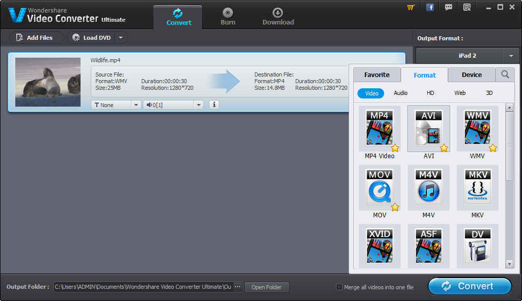 Wondershare Video Converter Ultimate - Screenshot #4