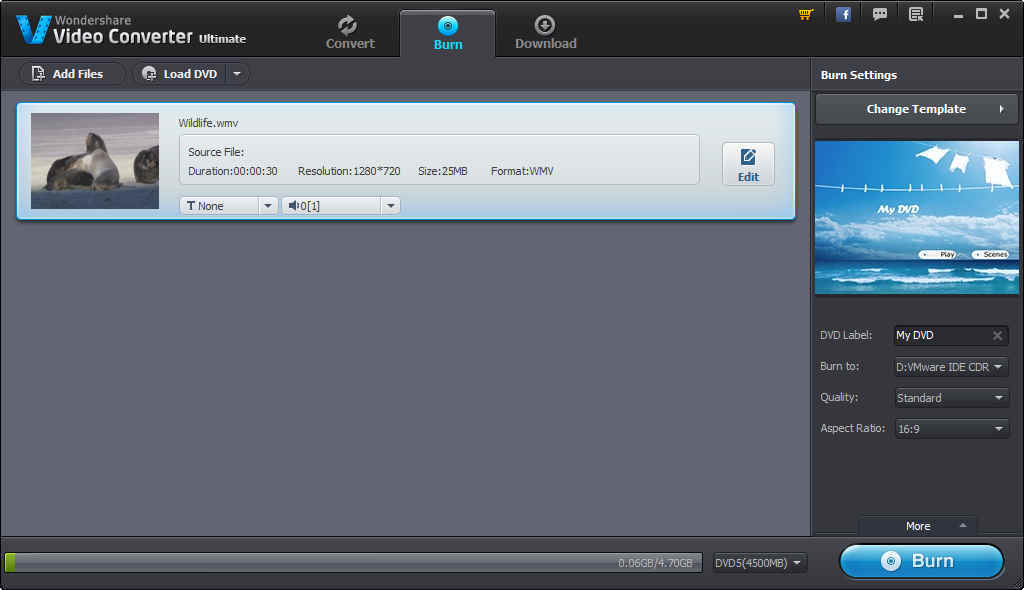 Wondershare Video Converter Ultimate - Screenshot #3