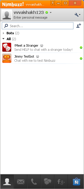 Nimbuzz - Screenshot #2