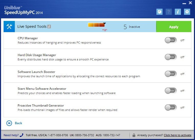 SpeedUpMyPC - Screenshot #3