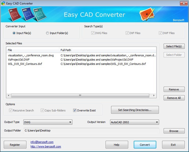Easy CAD Converter - Screenshot #2