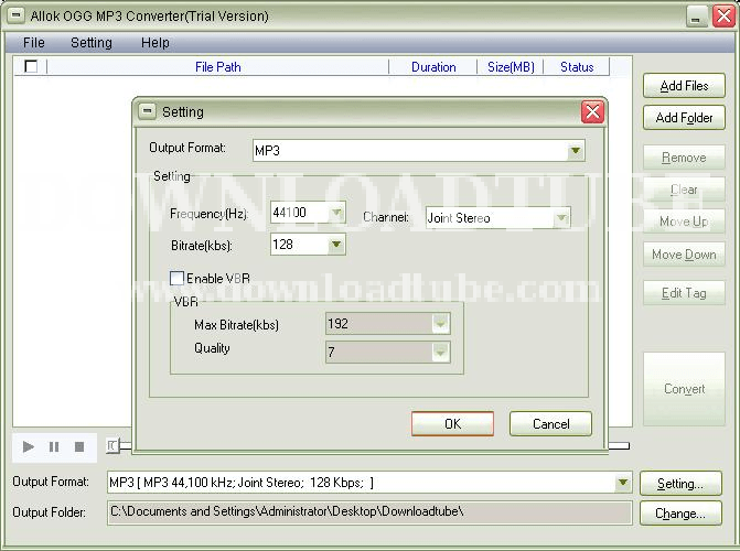 Переделать файл mp3 в ogg