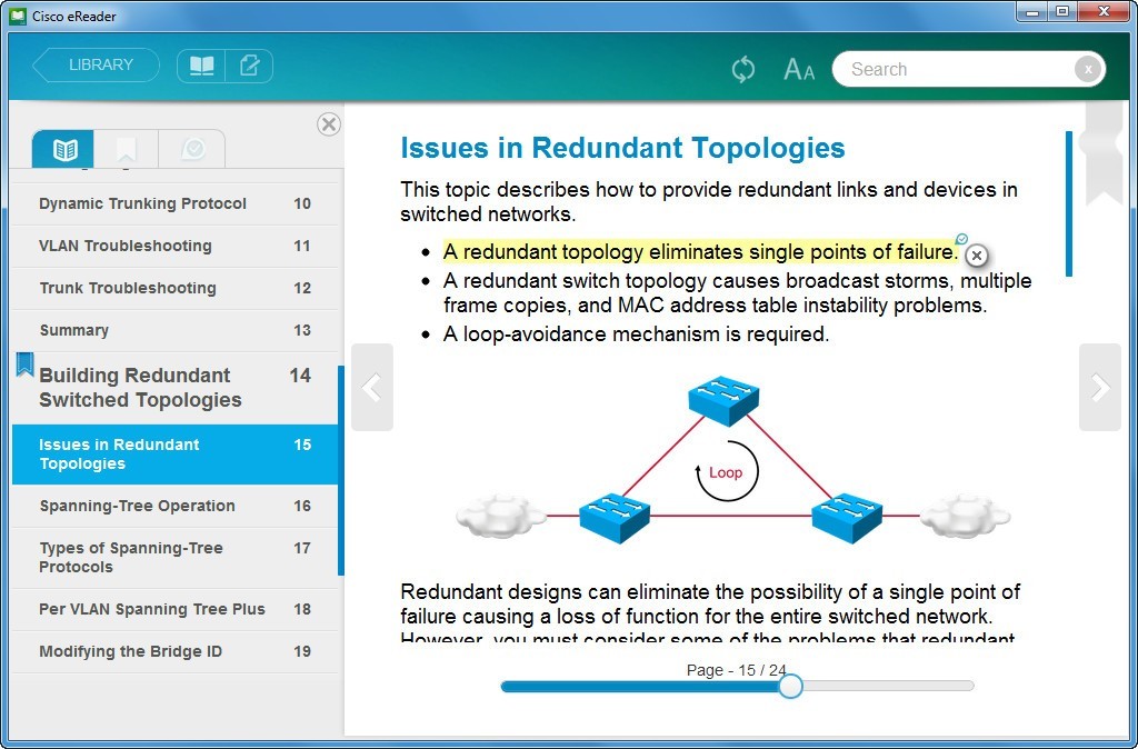 Cisco eReader - Screenshot #3