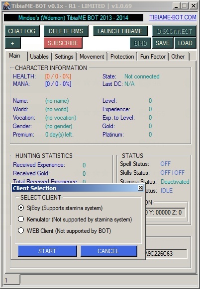 TibiaME-BOT - Screenshot #3