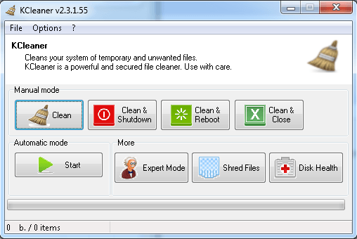 KC Softwares KCleaner - Screenshot #22
