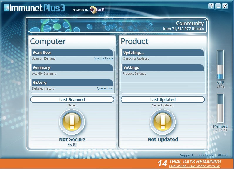 Immunet - Screenshot #2