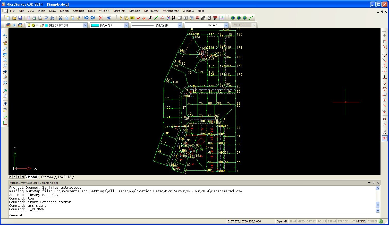 MicroSurvey CAD 2014 - Screenshot #1