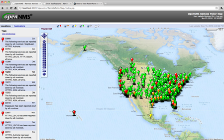 OpenNMS Remote Poller (GUI) - Screenshot #1
