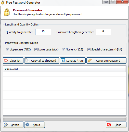 Password Generator Freeware Download Password Generator Freeware Download