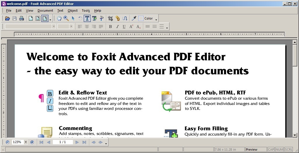 Foxit Advanced Pdf Editor Download For Free Softdeluxe