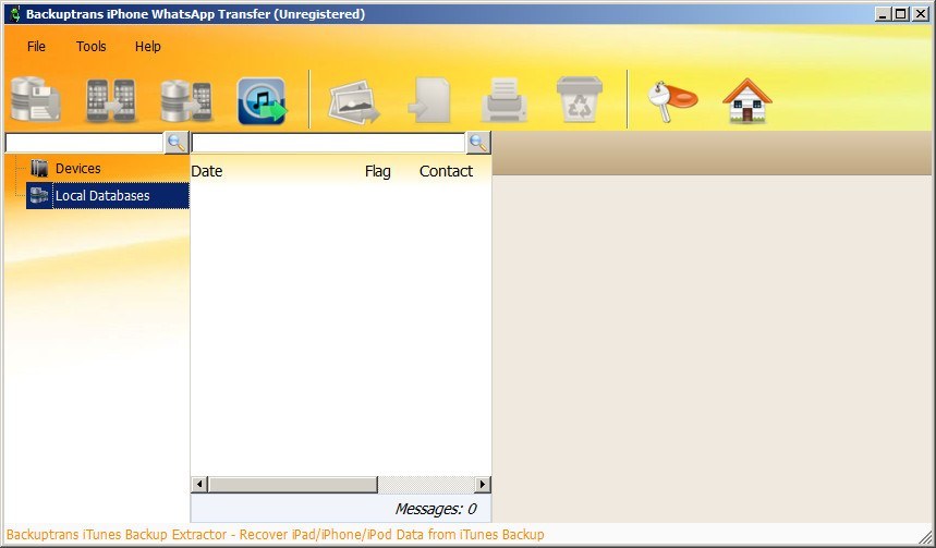 Backuptrans iPhone WhatsApp Transfer - Screenshot #2