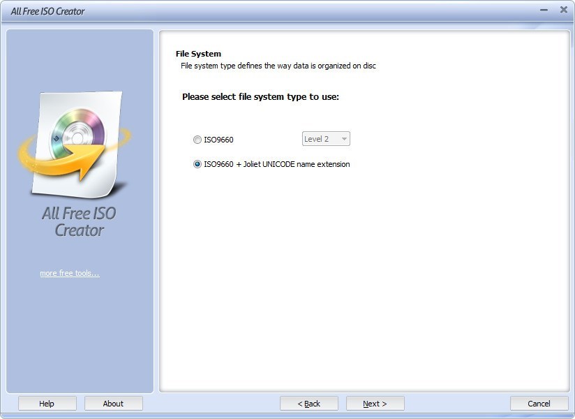 All Free ISO Creator - Screenshot #7