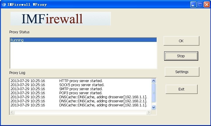 WProxy - Screenshot #1