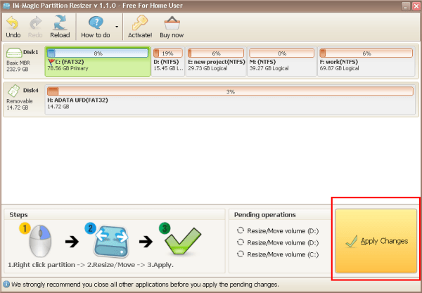 IM-Magic Partition Resizer Pro 6.9 / WinPE download the new for android