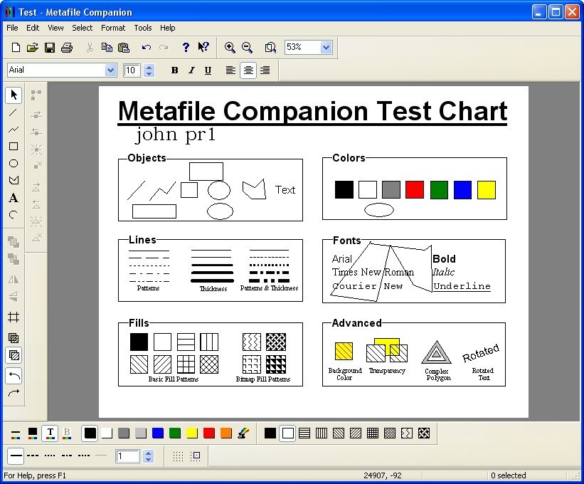 Meta File Drawing Metafile Companion download for free - SoftDeluxe
