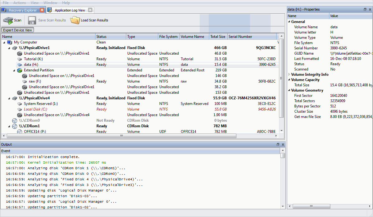 Active UNDELETE Freeware - Screenshot #1