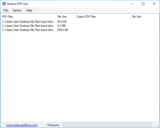 pdf size reducer freeware