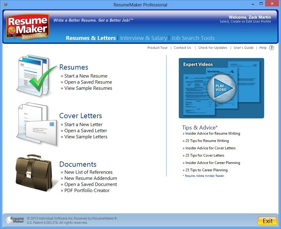 download the last version for windows ResumeMaker Professional Deluxe 20.3.0.6020