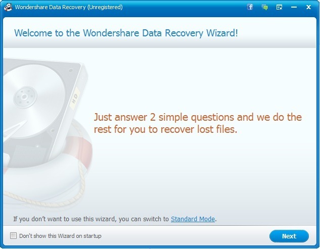 Wondershare Data Recovery - Screenshot #19