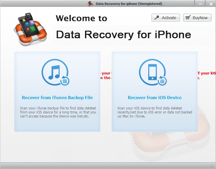 iphone data recovery tool download