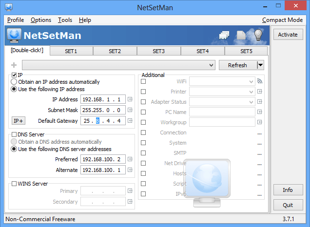 Password Di Netsetman NetSetMan latest version - Get best Windows software