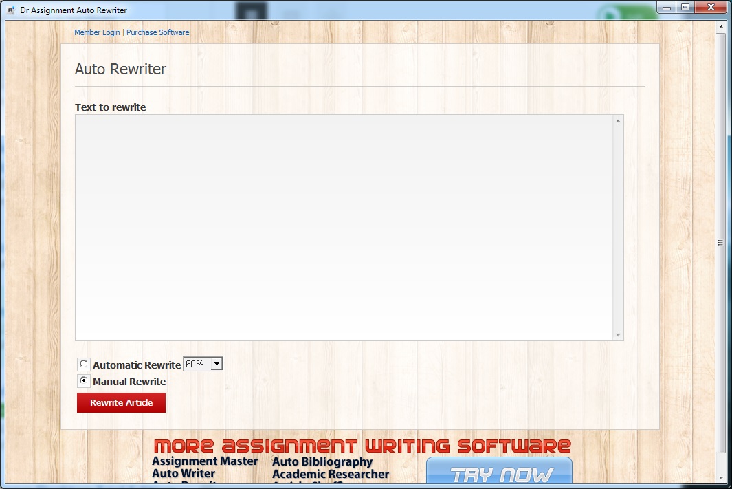 auto assignment writer free