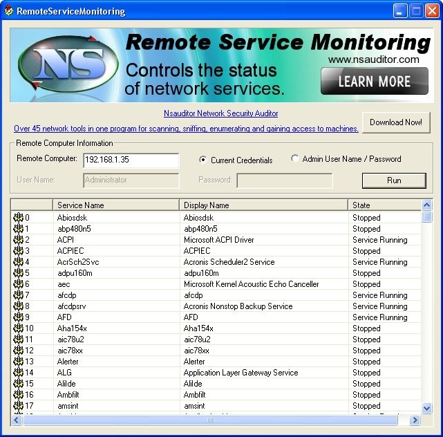 RemoteServiceMonitoring latest version - Get best Windows software