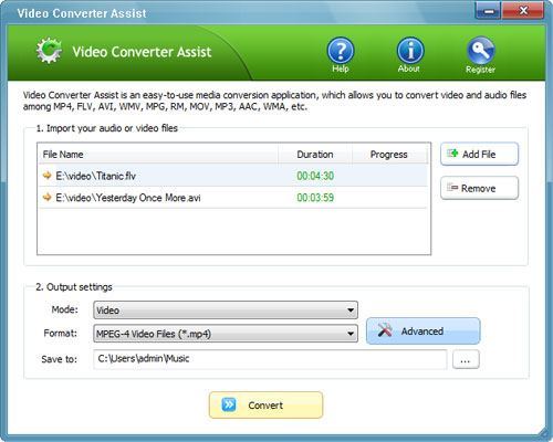 Video Converter Assist - Screenshot #1