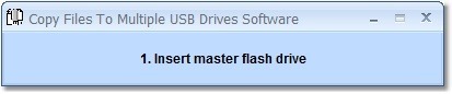 Copy Files To Multiple USB Drives Software - Screenshot #1