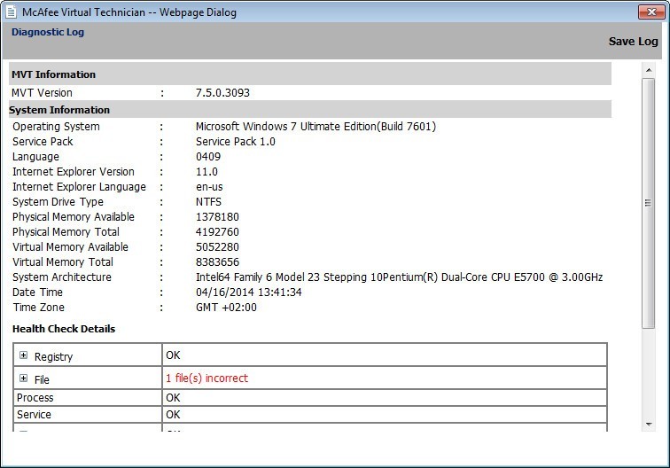 McAfee Virtual Technician - Screenshot #9