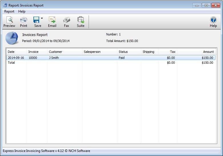 express invoice invoicing software version
