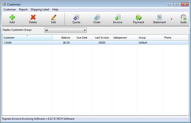 Express Invoice Invoicing Software - Screenshot #15