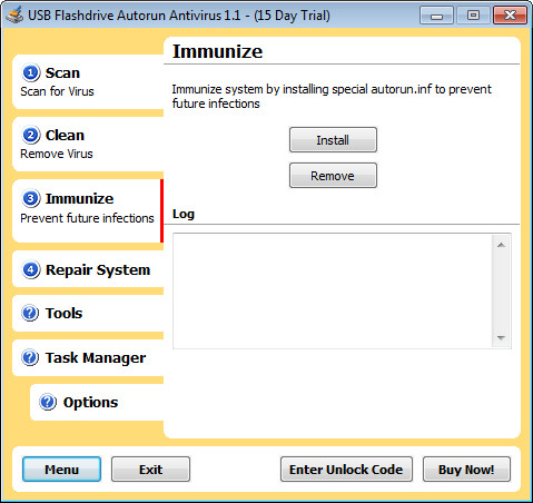 USB Flashdrive Autorun Antivirus - Screenshot #4