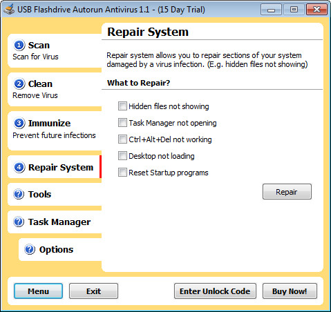 USB Flashdrive Autorun Antivirus - Screenshot #3
