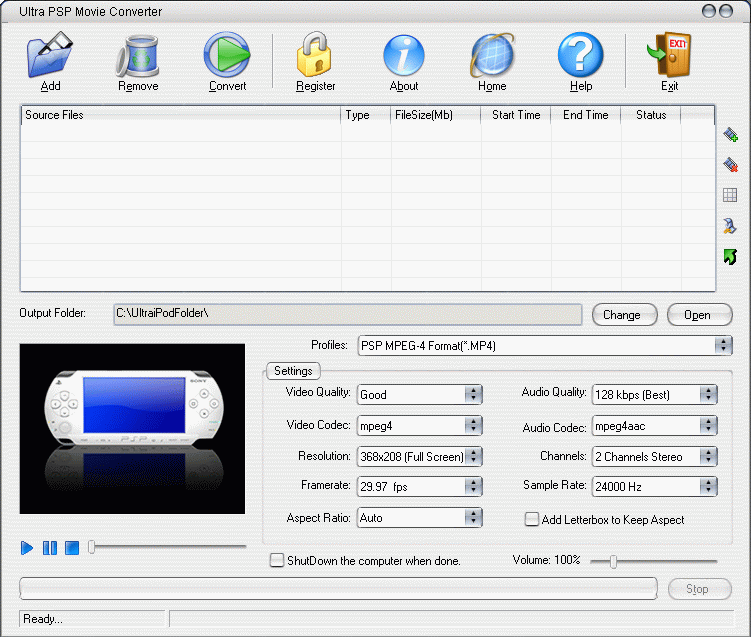 psp converter download