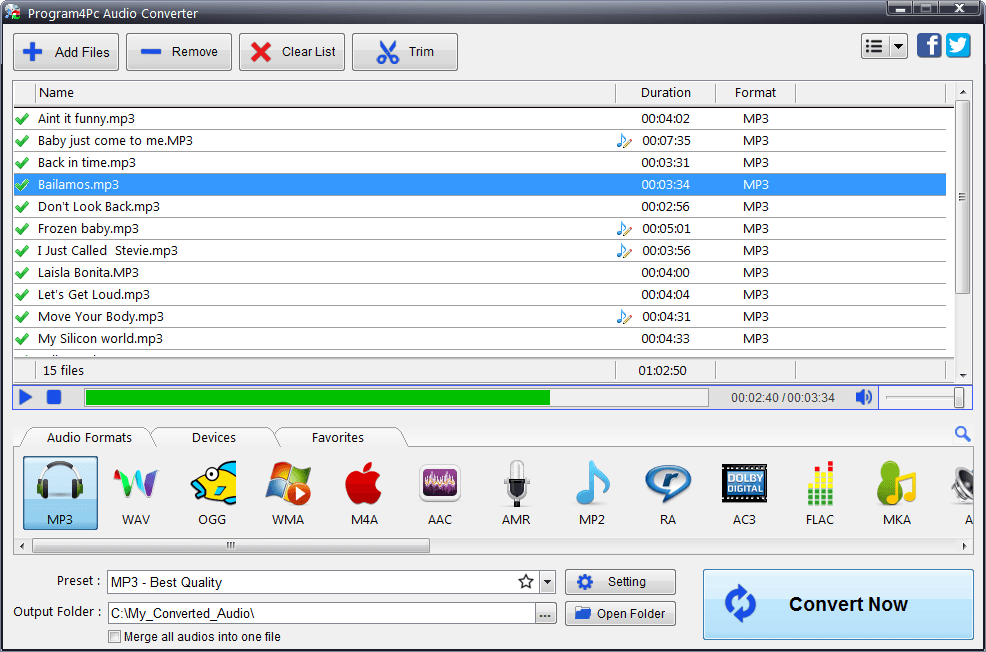 Program4Pc Audio Converter Pro download for free - SoftDeluxe