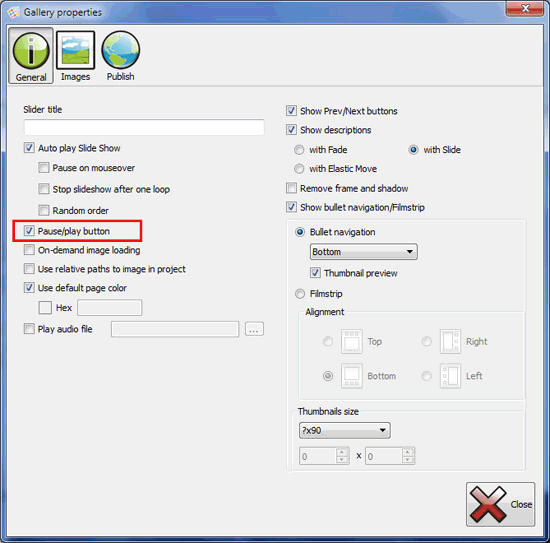 WOW Slider - Screenshot #4