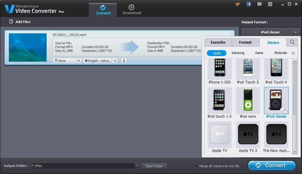 Wondershare Video Converter Pro - Screenshot #24