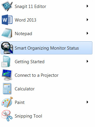 Smart Organizing Monitor - Screenshot #2