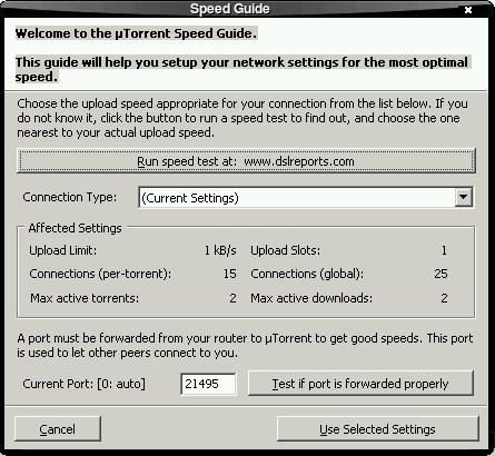 &micro;Torrent (uTorrent) - Screenshot #11