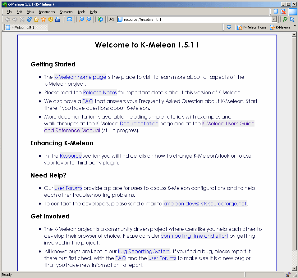 K-Meleon - Screenshot #13