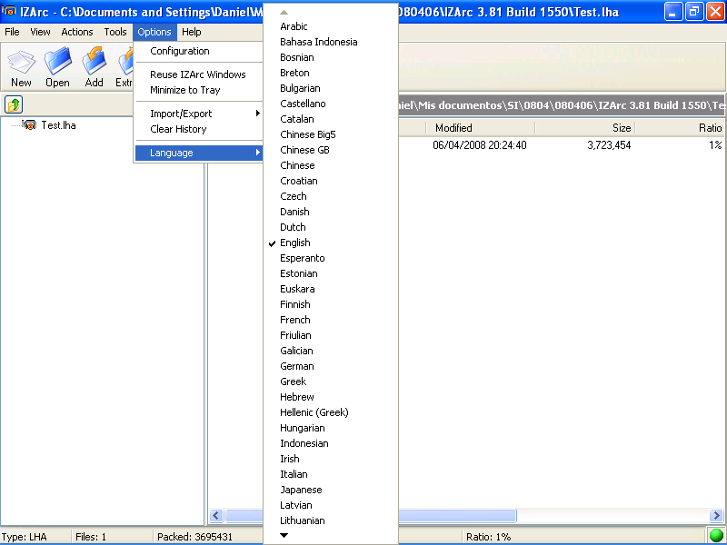 IZArc - Screenshot #8