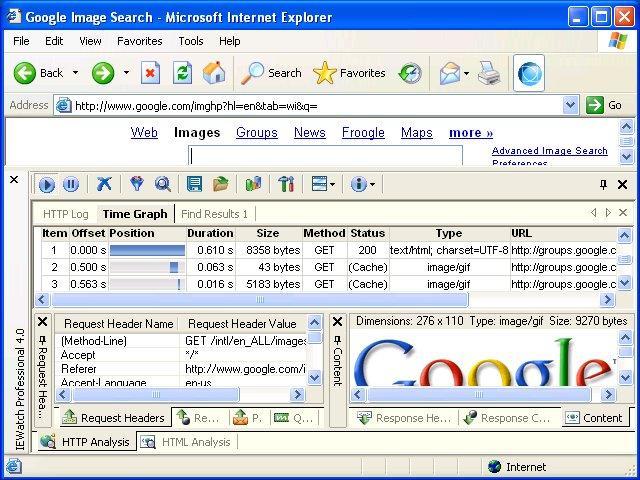 IEWatch - Screenshot #1