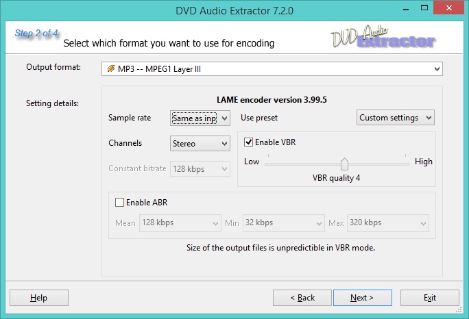 dvd audio extractor guide