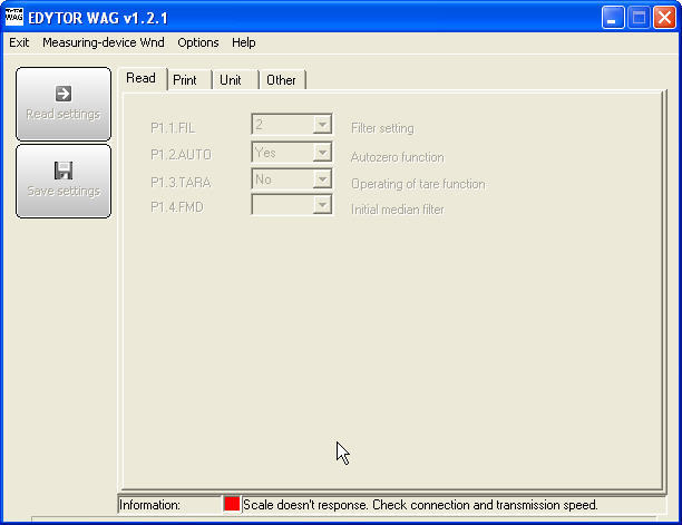 Edytor Wag - Screenshot #1