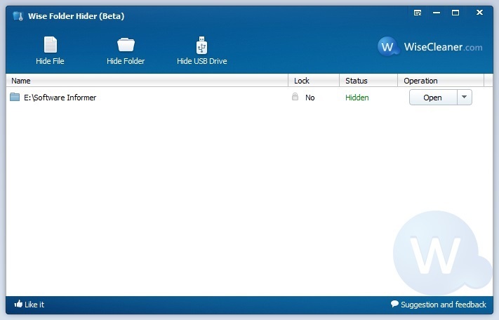 Wise Folder Hider - Screenshot #16