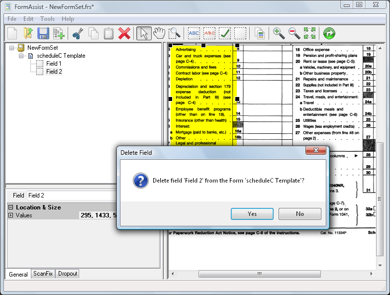 Pegasus Imaging FormSuite .NET - Screenshot #2