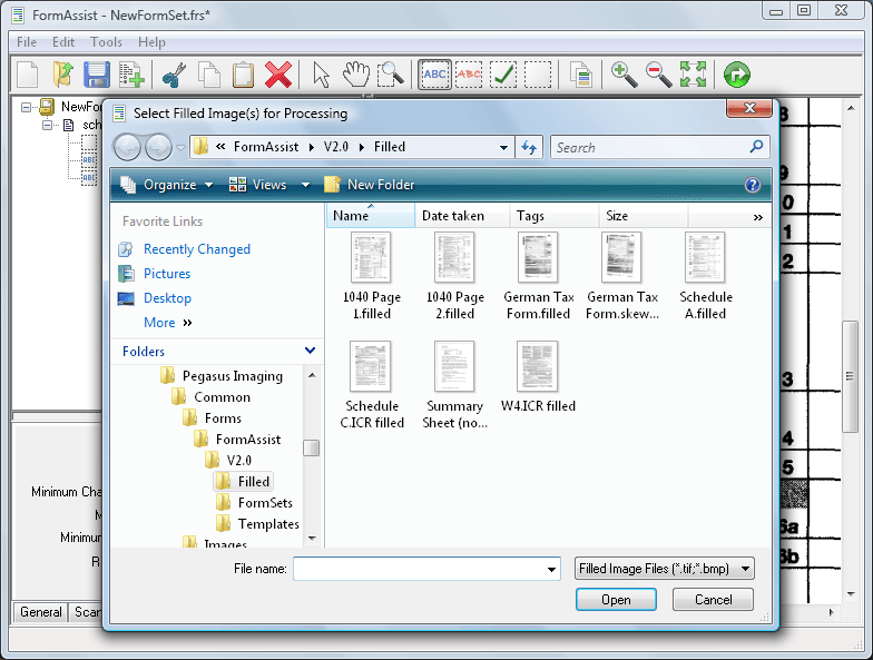 Pegasus Imaging FormSuite .NET - Screenshot #1