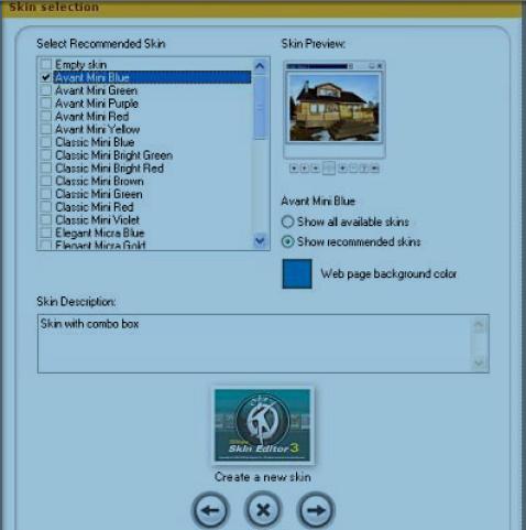 3DVista Skin Editor - Screenshot #1